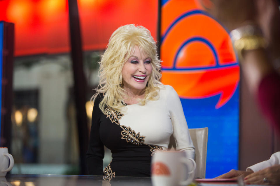 Dolly Parton was only 18 when she met her husband, whom she's still blissfully happy with. (Getty Images)