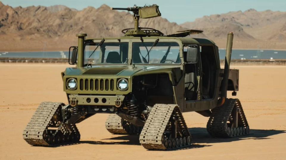 Excellent Bad Idea: Humvee On Tracks