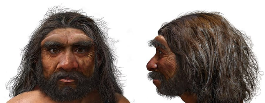 An illustration of what "Dragon Man," a possible new species of human discovered in China, may have looked like when it roamed Earth.