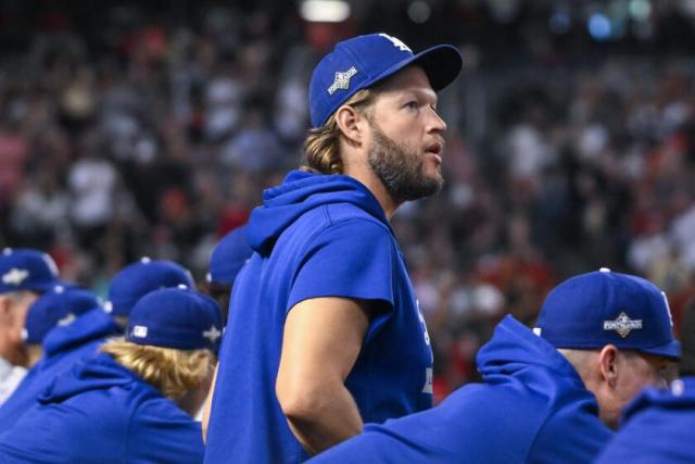 Los Angeles Dodgers pull Clayton Kershaw after 7 innings of a