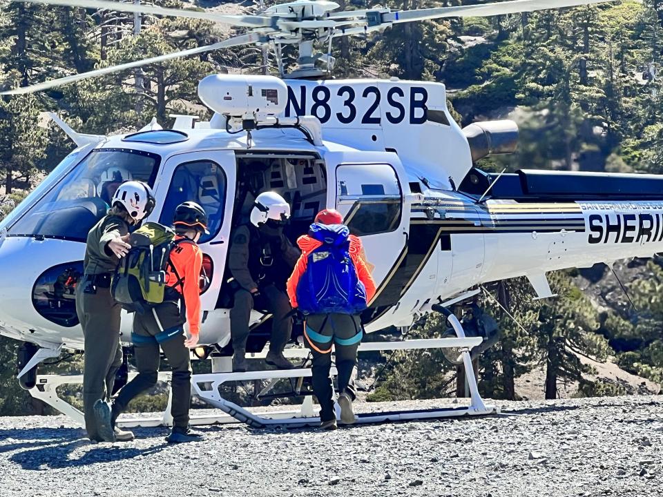 San Bernardino County Sheriff’s officials announced a major ground and air search effort on Saturday, June 17, 2023 for missing hiker and actor Julian Sands, who went missing on Mount Baldy.