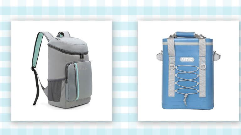 tourit and rtic backpack coolers