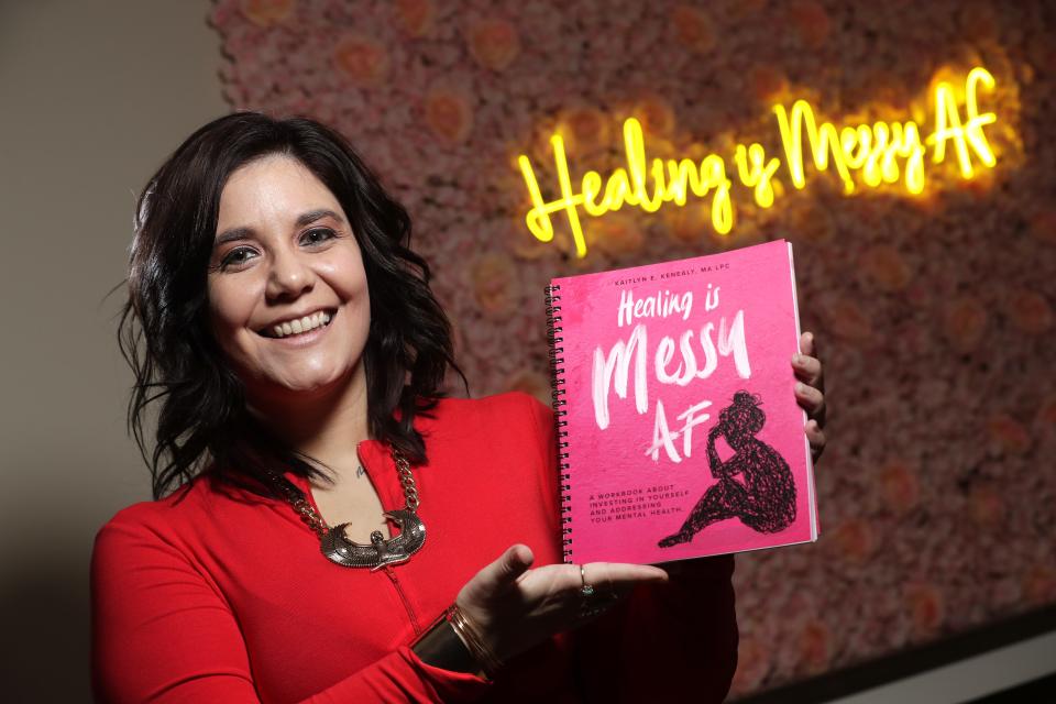 Psychotherapist Kaitlyn Kenealy is the owner of Kenealy Counseling in downtown Fond du Lac and the author of "Healing is Messy AF" which recently won an international award.
