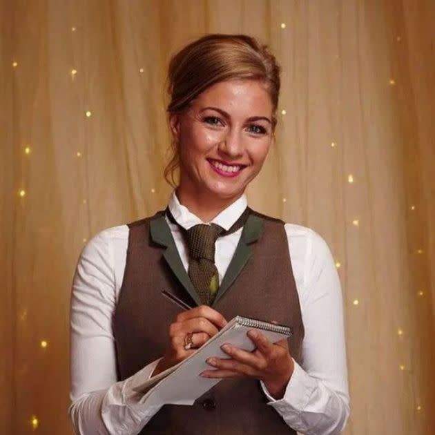 CiCi Coleman is one of the show's waiters (Photo: Channel 4)