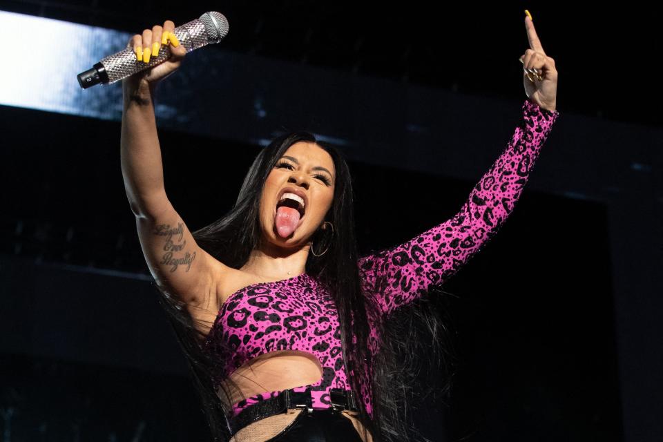 Trendy shoppers can file a claim soon for an FTC refund relating to a settlement with fast-fashion retailer, Fashion Nova, which features a Cardi B Collection. 
File: Cardi B performs at the Austin City Limits Music Festival on October 6, 2019 at Zilker Park in Austin, Texas. (Photo by SUZANNE CORDEIRO/AFP via Getty Images)