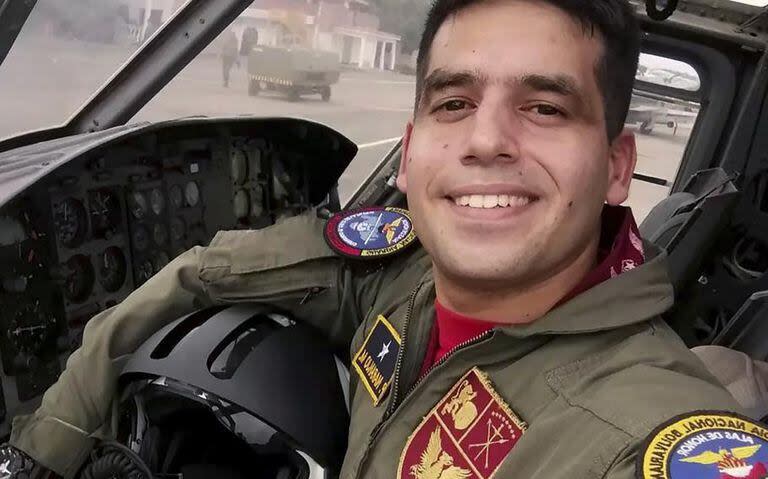 El teniente venezolano Pedro Naranjo Machado