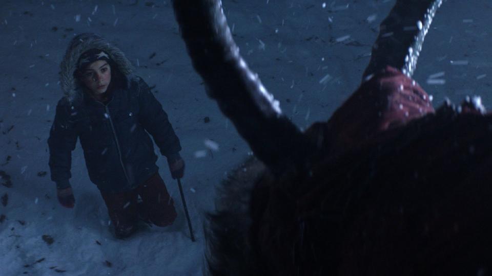 krampus meets a victim