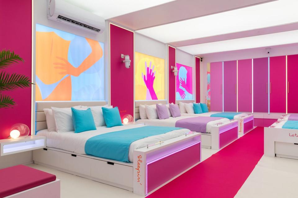 <p>A pastel-coloured bedroom will probably be shown in black-and-white quite often... on CCTV.</p>