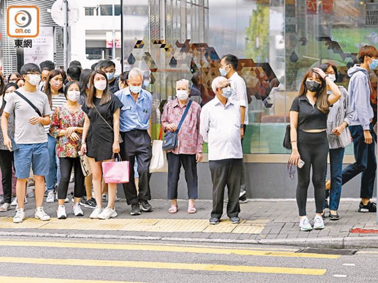 昨日本港新增5,535人感染新冠肺炎，連日確診宗數未見回落。