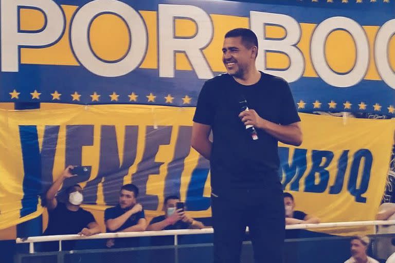 Juan Román Riquelme disfrutó el cuarto título de Boca desde que él es dirigente