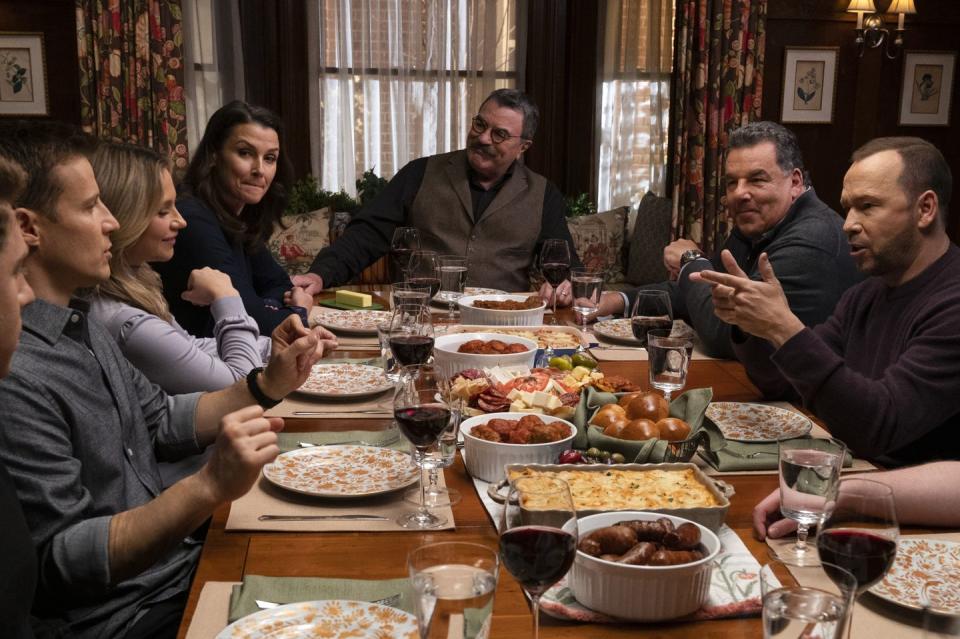 blue bloods family dinner