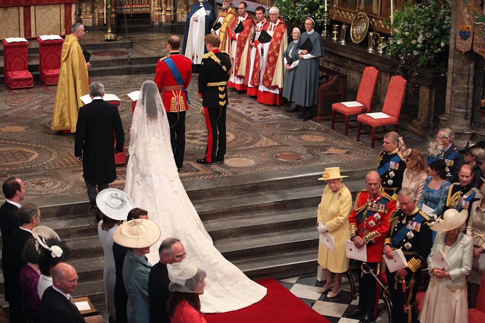 The Bride Arrives at the Altar