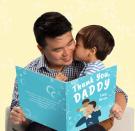 <p>Get the first-time dad in your life something meaningful, like this <span>"Thank You, Daddy" Personalized Storybook</span> ($37). It's a personalized storybook that lets you add the father's name and kids' names; you can even customize the cover to look like the dad and kid and add a special dedication. The story celebrates all the ways that Dad helps and cares for the little one.</p>