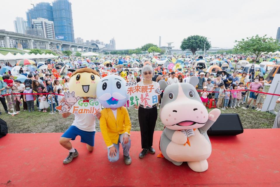 舉辦第9年的「未來親子野餐日」，不僅是全台親子野餐的活動指標，更是家庭共享天倫、歡笑互動的回憶製造機。(圖/未來Family提供)