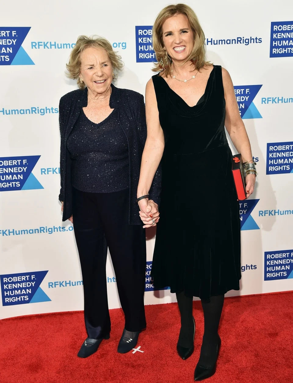  Ethel Kennedy (left) and Kerry Kennedy (right)
