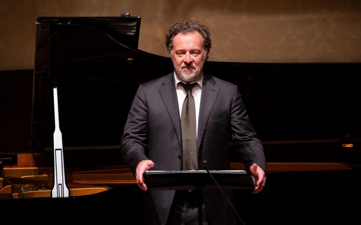 Baritone Christian Gerhaher at the Wigmore Hall - David Parry/PA Wire