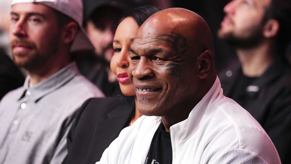 Tyson attends the UFC 300 event at the T-Mobile Arena in Las Vegas, Nevada. - Chris Unger/Zuffa LLC/Getty Images