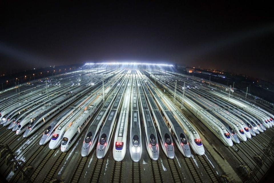 china bullet trains