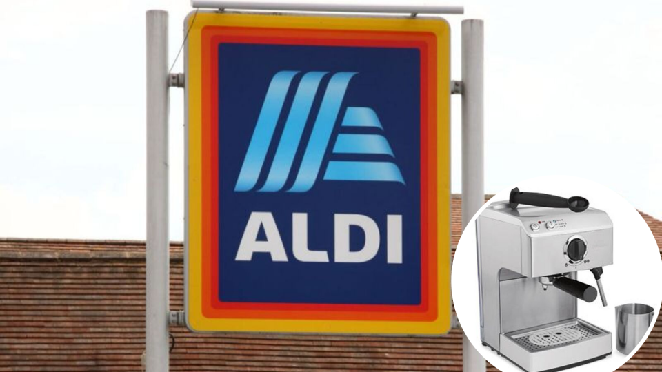 Aldi is selling a $139 coffee machine. Enjoy. Source: Getty/Aldi