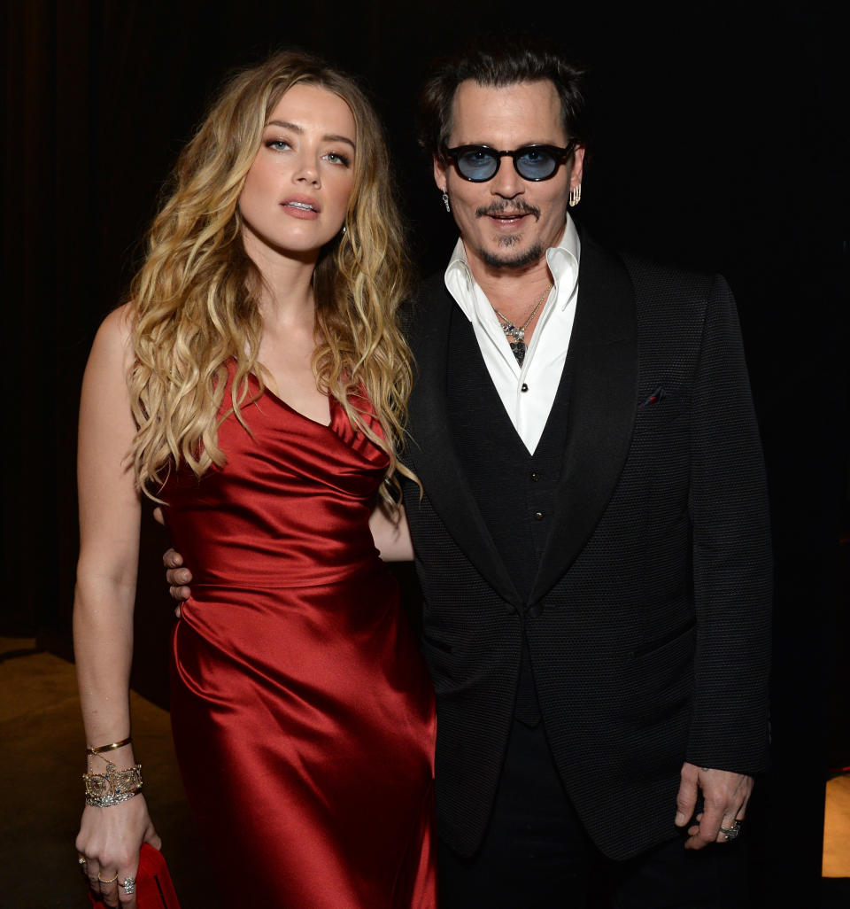 Amber Heard is unhappy with Johnny Depp’s new interview. (Photo: Michael Kovac/Getty Images for Art of Elysium)