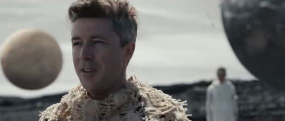 Aiden Gillen in the short science fiction film "Ambition," which promoted the science being done by ESA's Rosetta space probe. Gillen also stars as Littlefinger in the HBO series "Game of Thrones."