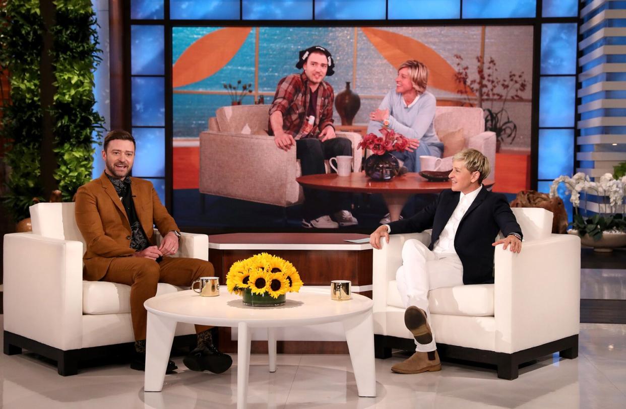 Justin Timberlake on The Ellen DeGeneres Show