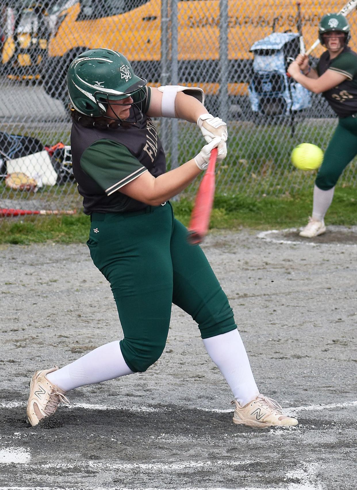 Dighton Rehoboth's Haleigh Kelley during Monday's South Coast Conference matchup at Brown Elementary School May 6, 2024.