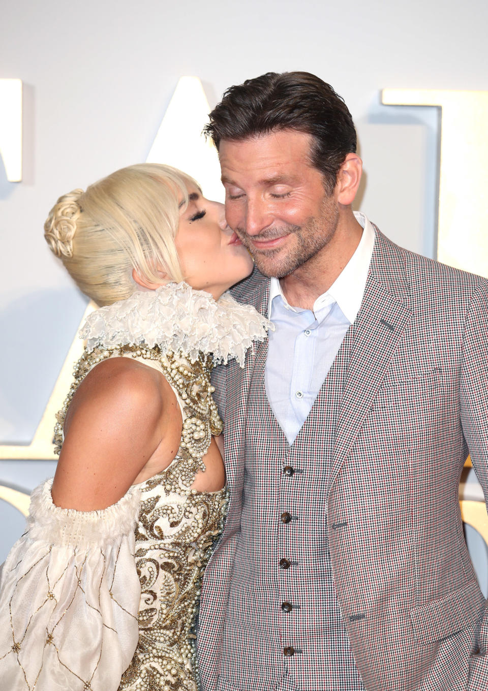 Lady Gaga and Bradley Cooper&nbsp; (Photo: Mike Marsland via Getty Images)