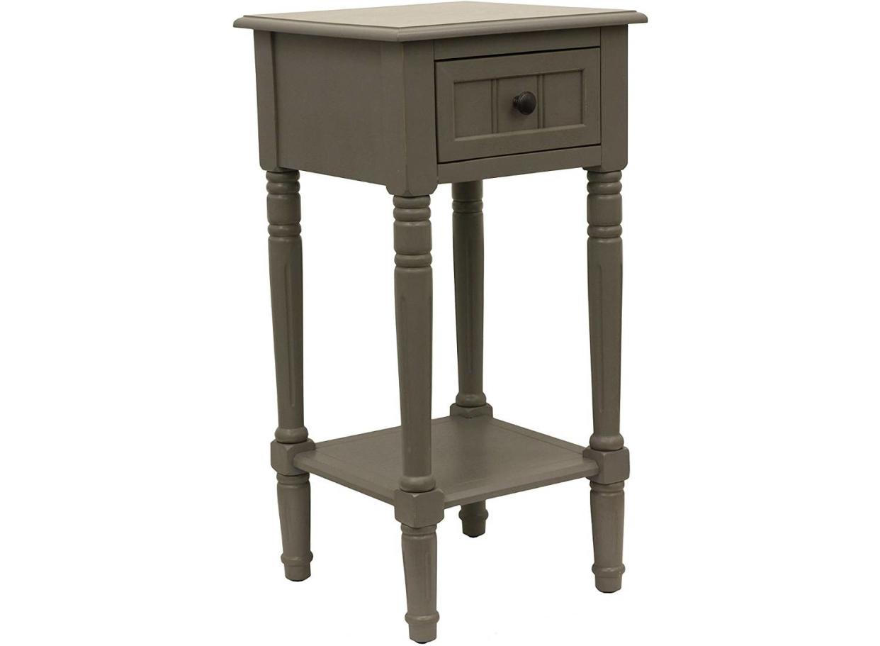 This simple, yet classic accent table will add functionality to your rooms. 