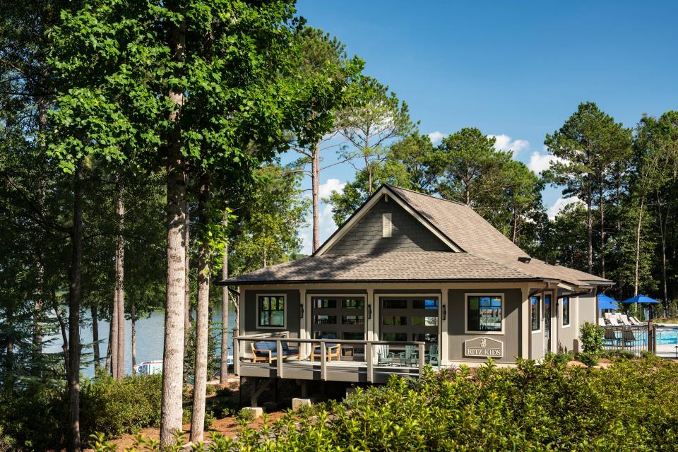 The Ritz-Carlton Reynolds resort is on 30 acres beside Lake Oconee, Ga., about halfway between Atlanta and Augusta.