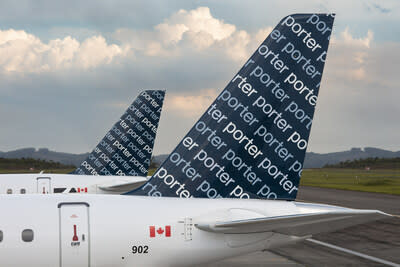 Porter Airlines is launching daily service between Ottawa International Airport (YOW) and Calgary International Airport (YYC) with its new Embraer E195-E2 aircraft, adding another cross-country connection for passengers to travel across Canada in style. (CNW Group/Porter Airlines Inc.)