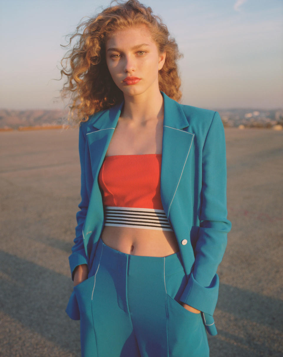 <p><strong>Model:</strong> Dorit Revelis<br><strong>Photographer:</strong> Theo Wenner<br><strong>Stylist:</strong> Alice Goddard<br>(Photo: Courtesy of Topshop) </p>