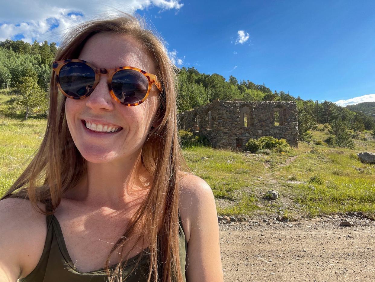 The Caribou ghost town near Nederland, Colorado.