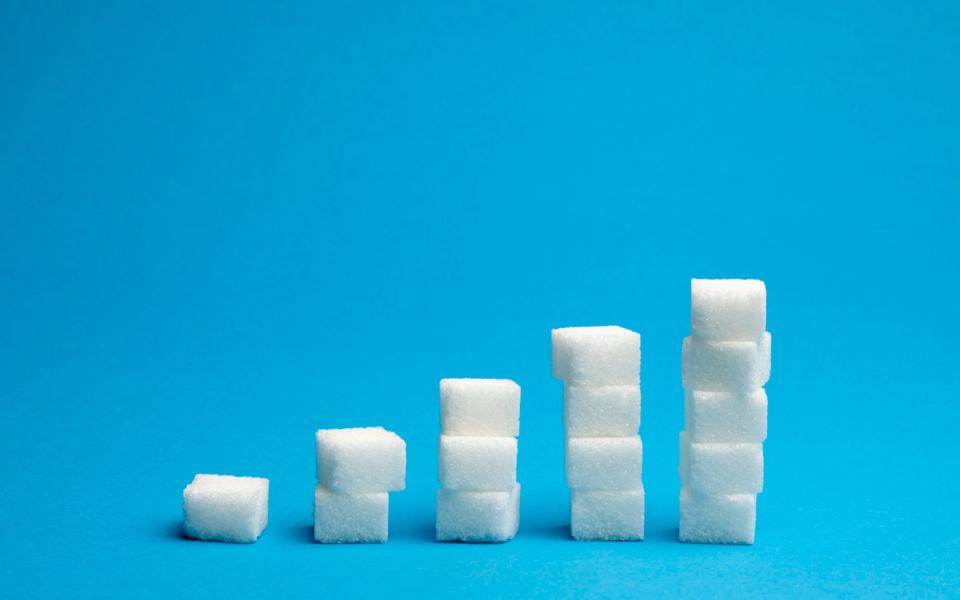 Excess consumption of sugar is linked to health conditions such as Type 2 diabetes - getty