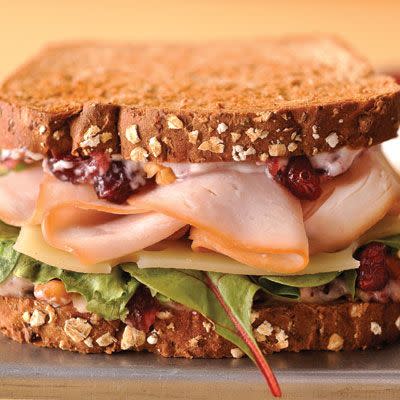 Turkey-Berry Sandwich