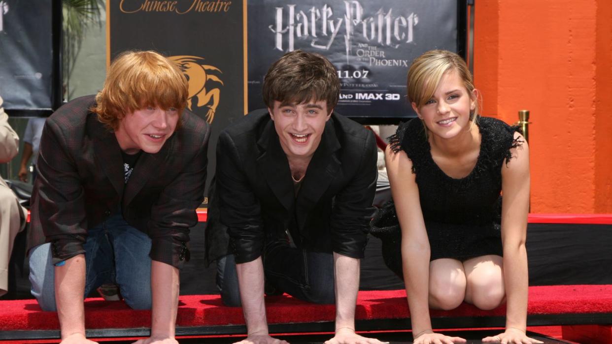 harry potter cast hand and 