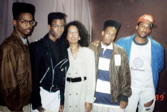 <p>SplashNews.com</p> Chris Rock and his family in the early days of his career