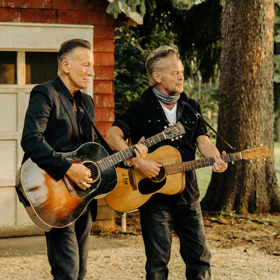 Bruce Springsteen and John Mellencamp paired for several songs on Mellencamp's 2022 album, "Strictly a One-Eyed Jack."