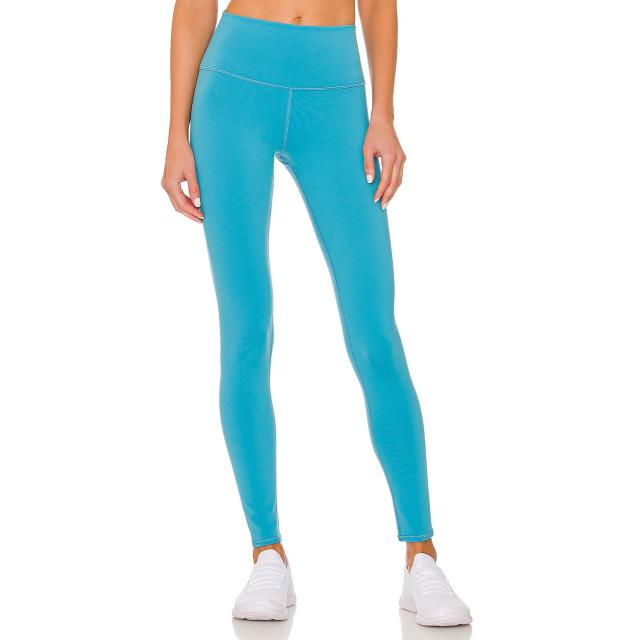 alo High Waist Airbrush Legging in Neon Pink