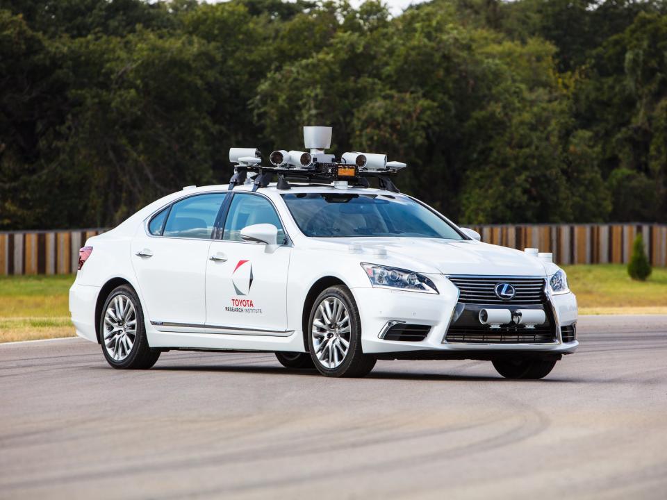 toyota self driving