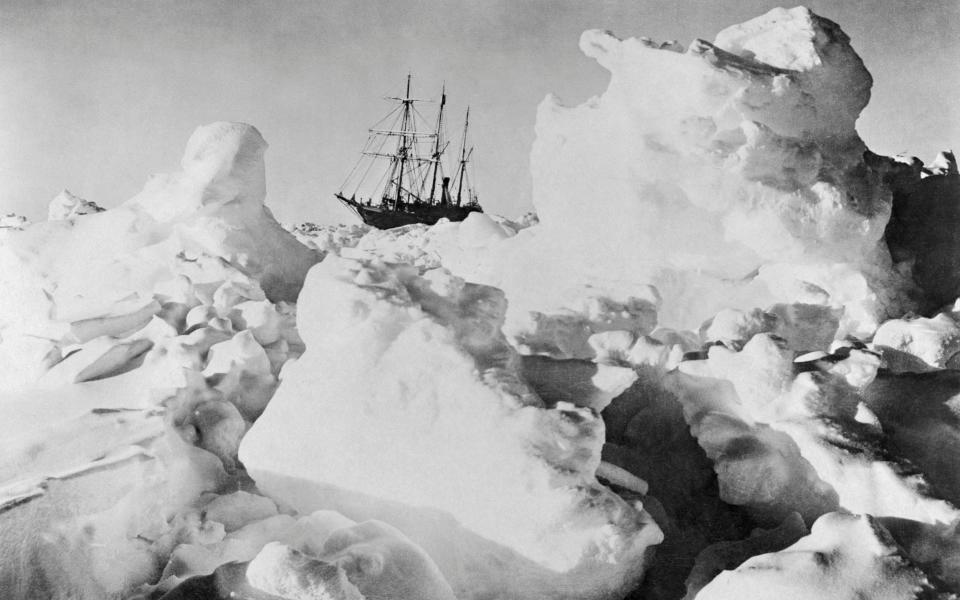 The ship was crushed by pack ice and lost (Picture Getty)