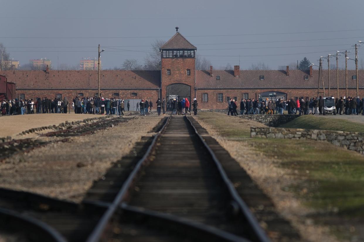 BVB has been arranging educational trips to Auschwitz since 2011 (file image): Sean Gallup/Getty Images