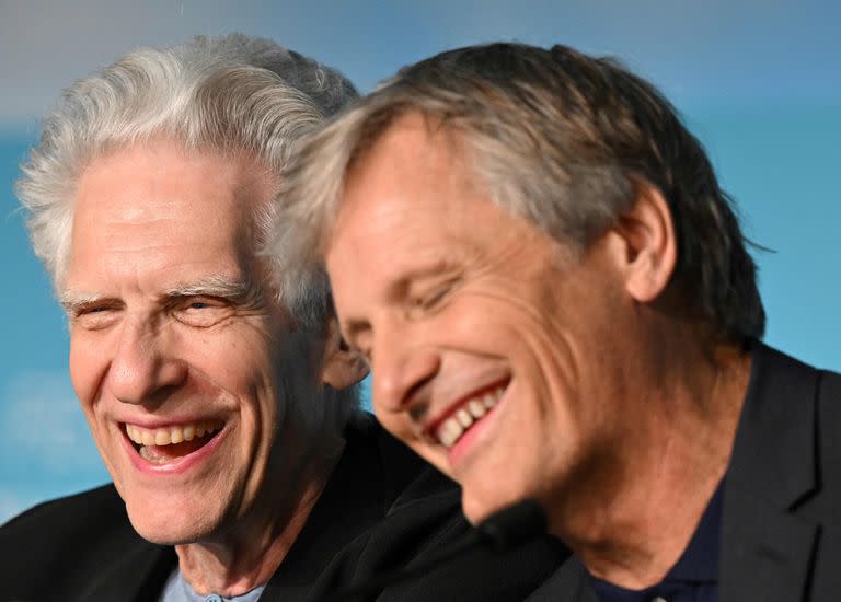 Cronenberg junto a su protagonista, Viggo Mortensen