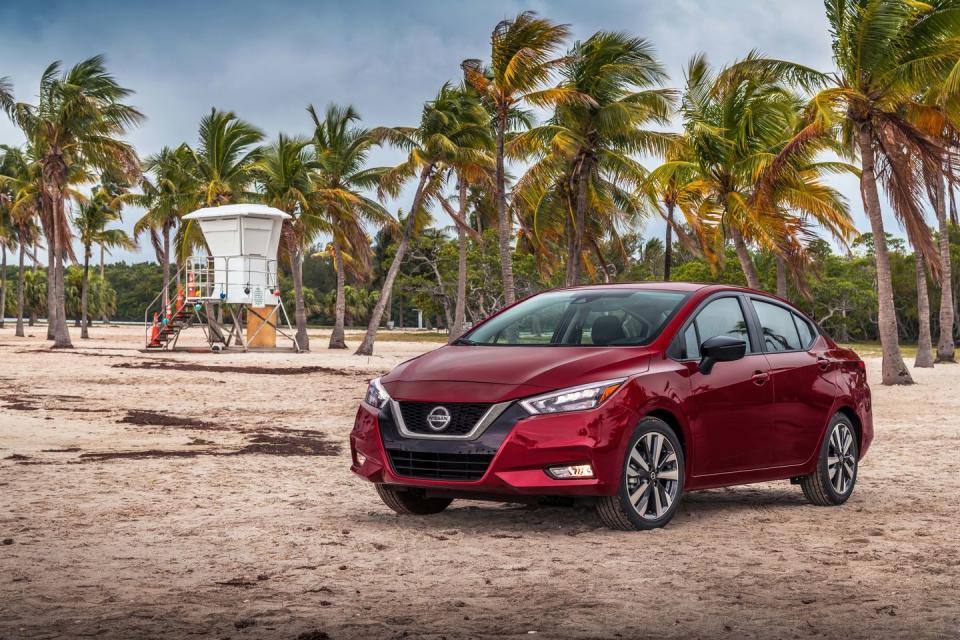 the 2020 nissan versa made its debut ahead of the new york auto show at a music festival in florida