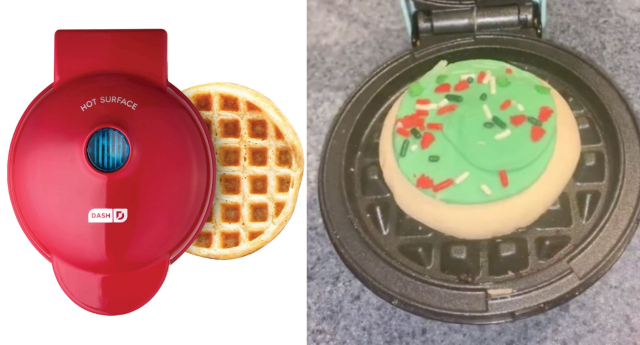 This $12 Mini Waffle Maker Is All Over TikTok Right Now