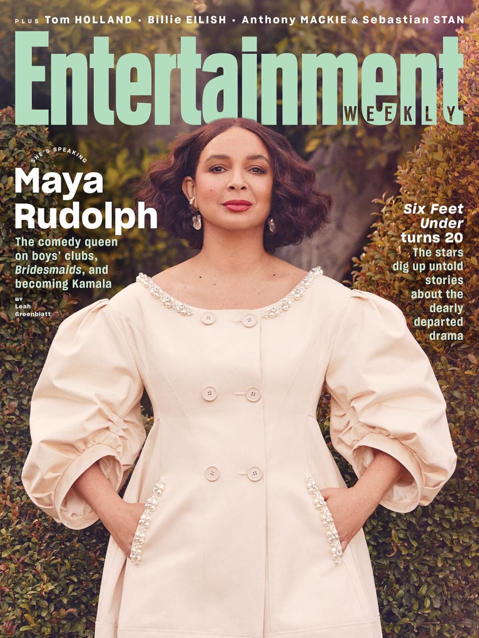 Maya Rudolph on EW's cover