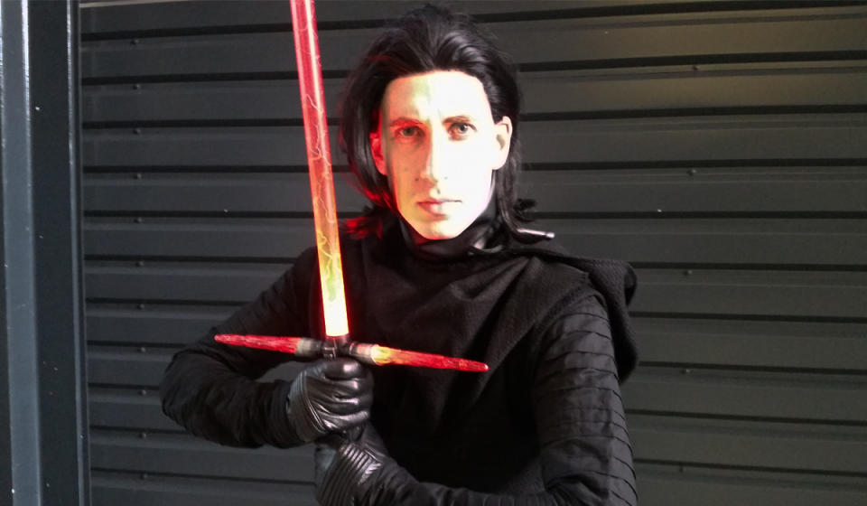 Kylo Ren Unmasked