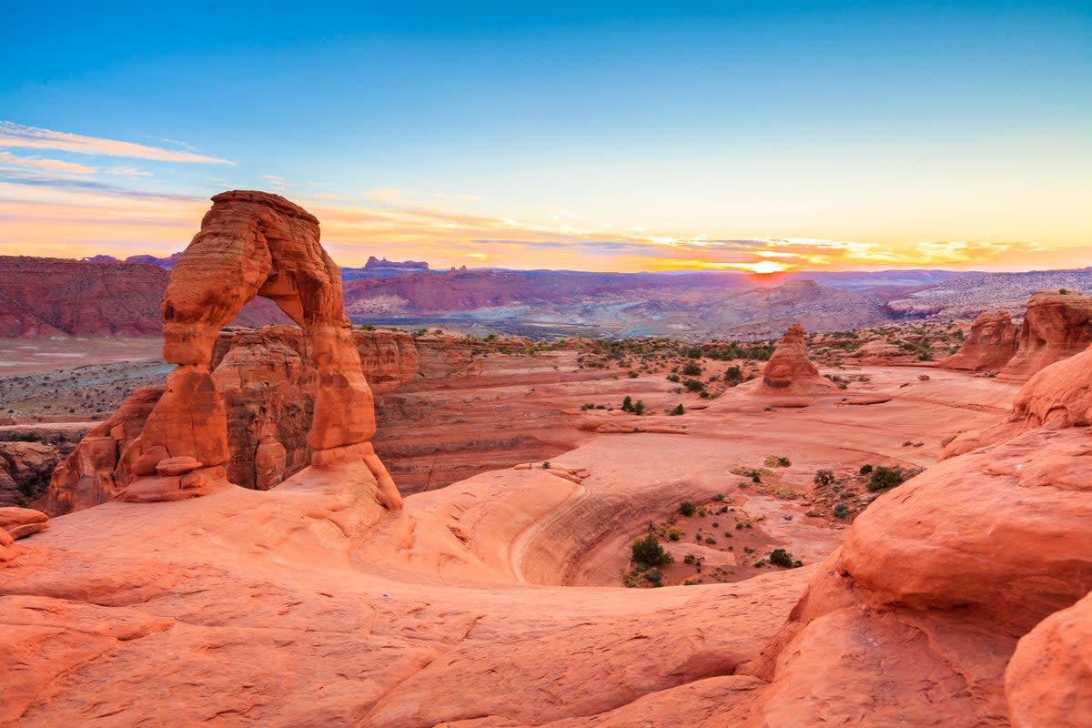 Arches National Park has over 2,000 sandstone arches (Getty Images/iStockphoto)