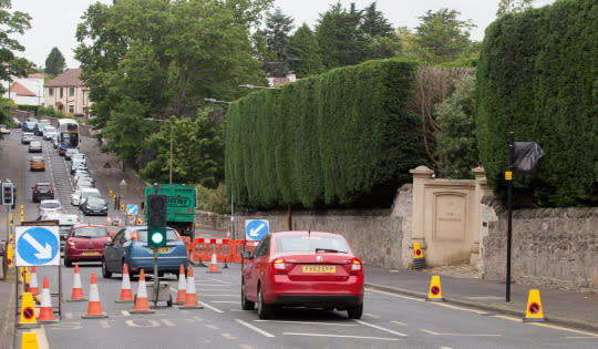 Harry Potter And The Temporary Traffic Lights: JK Rowling Blasted For Road Chaos Over Hedge Trim