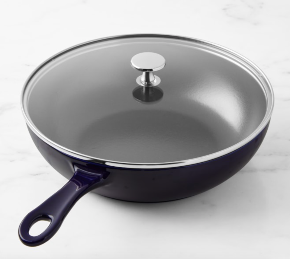 Staub Enameled Cast Iron Daily Sauté Pan, 3-Qt